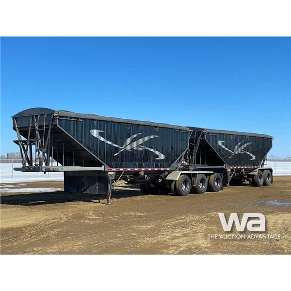 2010 Lode King Super B-Train Grain Trailers