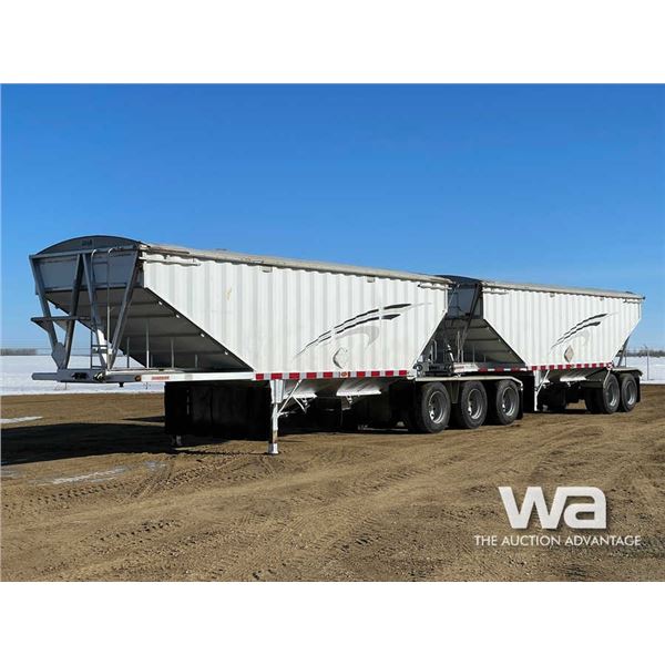 2002 Doepker Super B-Train Grain Trailers