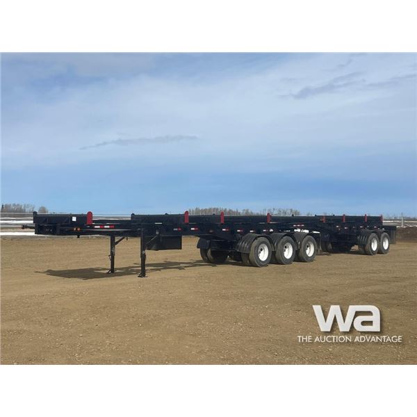 2012 U-Built Super B Custom Mat Trailers
