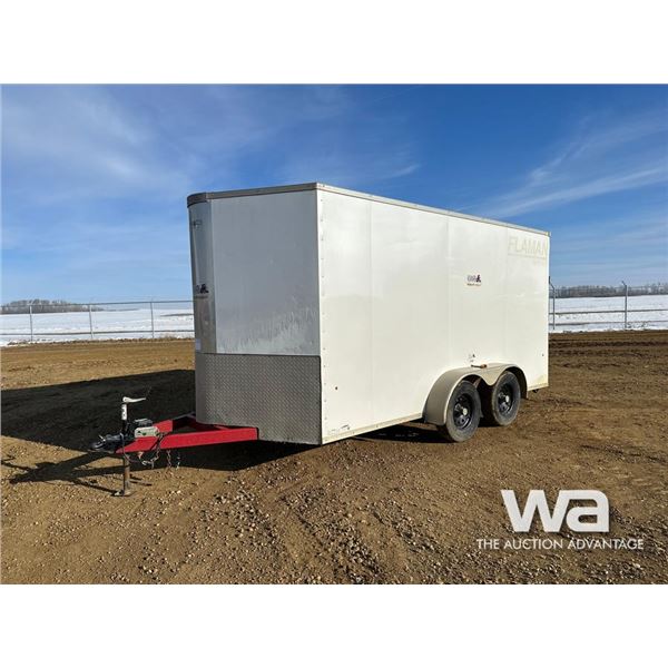 2018 Royal Cargo 14 FT. T/A Enclosed Trailer