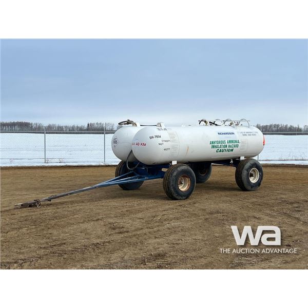 2000 Gal. Twin Tank NH3 Wagon