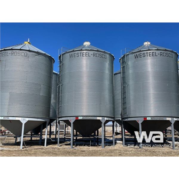 Westeel 2250 Bus. Hopper Bottom Grain Bin #9