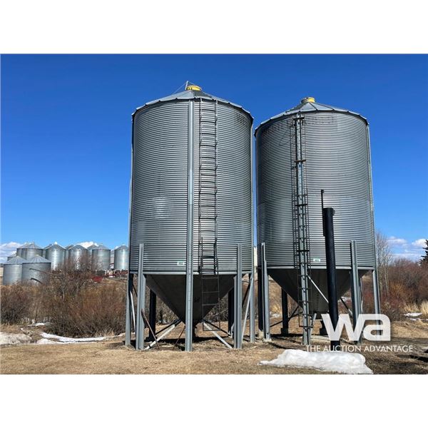 Westeel 7 Ring X 14 FT. Hopper Bottom Grain Bin