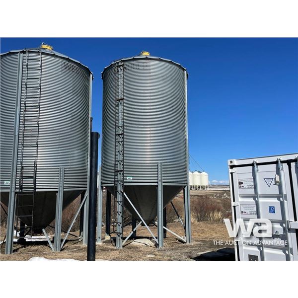 Westeel 7 Ring X 14 FT. Hopper Bottom Grain Bin