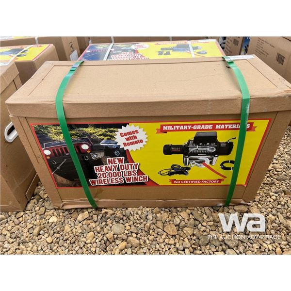 20,000 LBS Wireless Winch