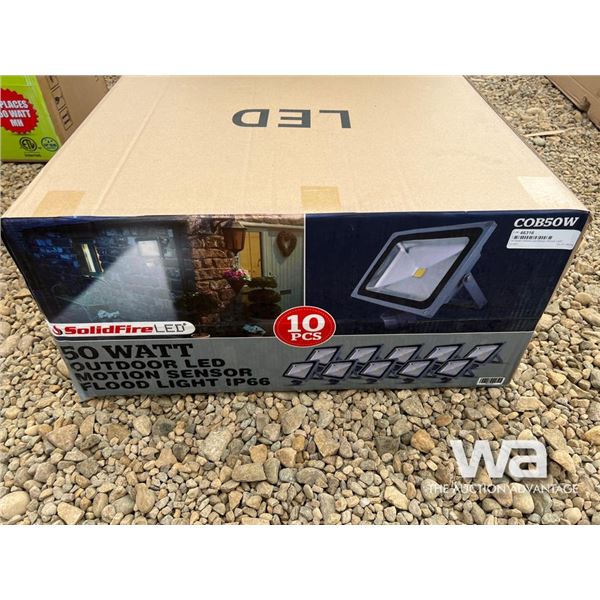 50 Watt Outdoor Led Motion Sensor Light
