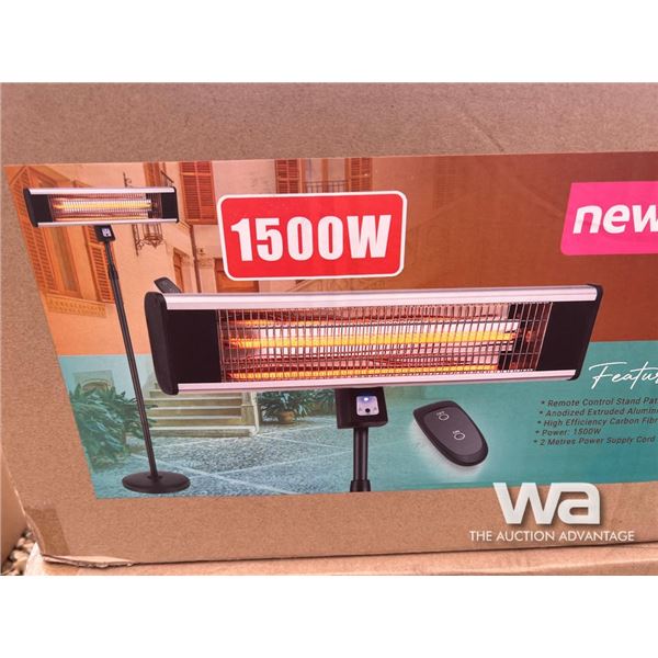 Remote Control Patio Heater & Stand