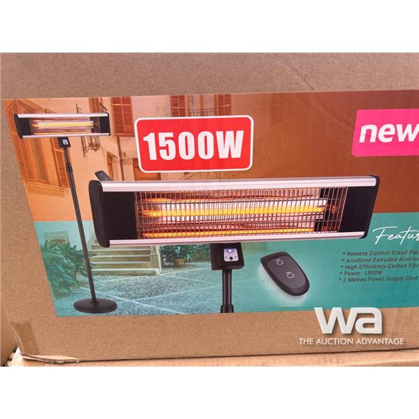 Remote Control Patio Heater & Stand