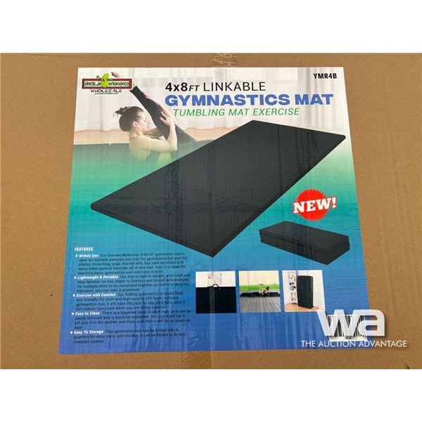 4 X 8 FT. Linkable Gymnastics Mat