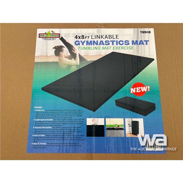4 X 8 FT. Linkable Gymnastics Mat