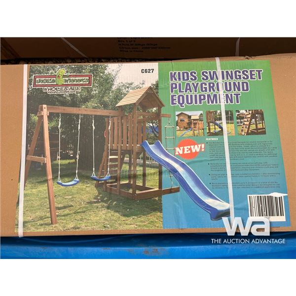 Kids Swing Set Playground