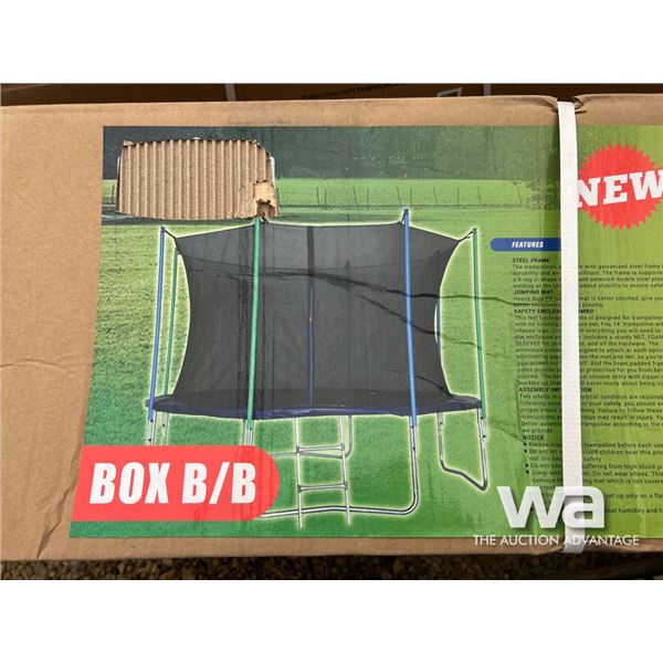 14 FT. Trampoline With Safety Net & Ladder