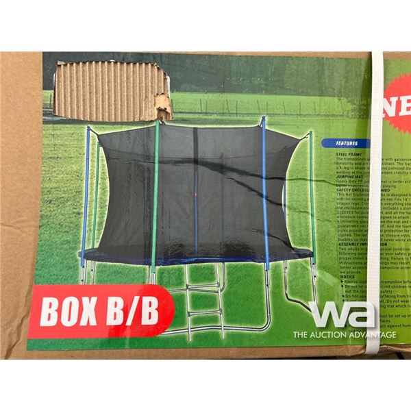 14 FT. Trampoline With Safety Net & Ladder