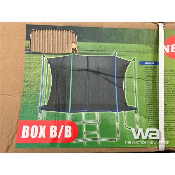 14 FT. Trampoline With Safety Net & Ladder