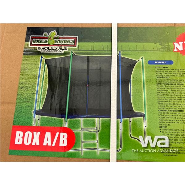 14 FT. Trampoline With Safety Net & Ladder