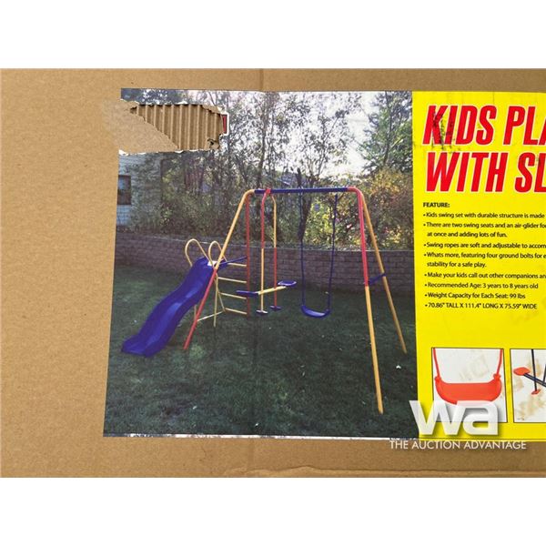 Kids Playground Set With Slide