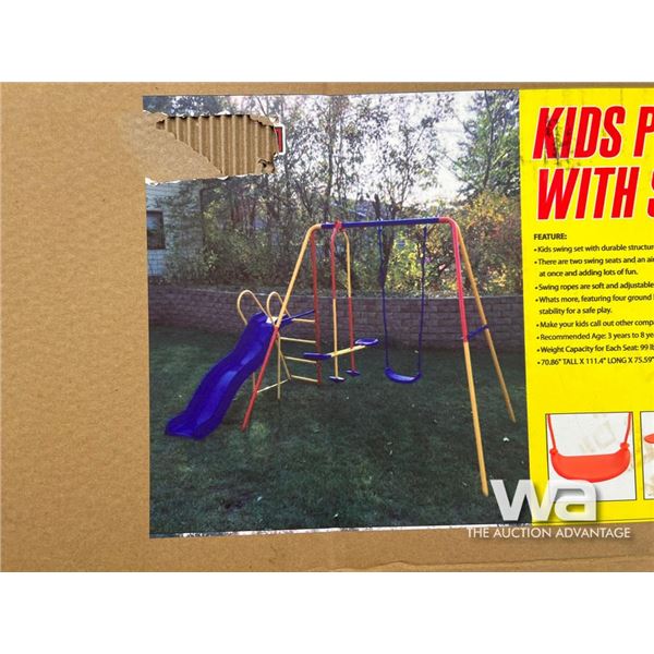Kids Playground Set With Slide