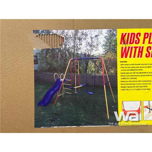 Kids Playground Set With Slide