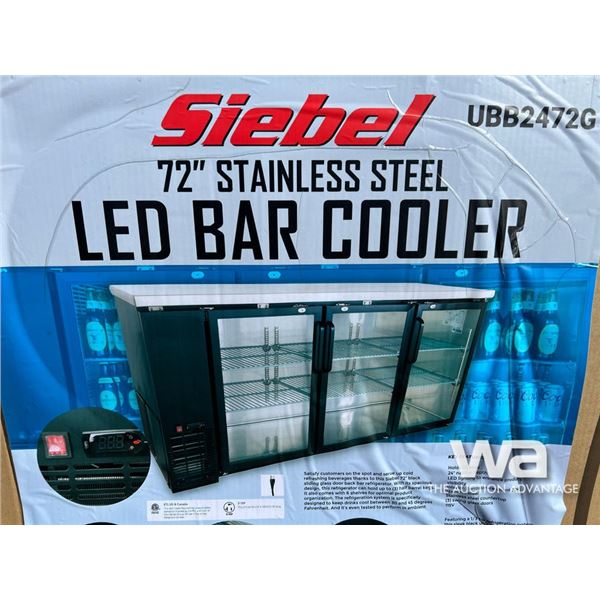 Siebel 72 IN. Stainless Steel Bar Cooler