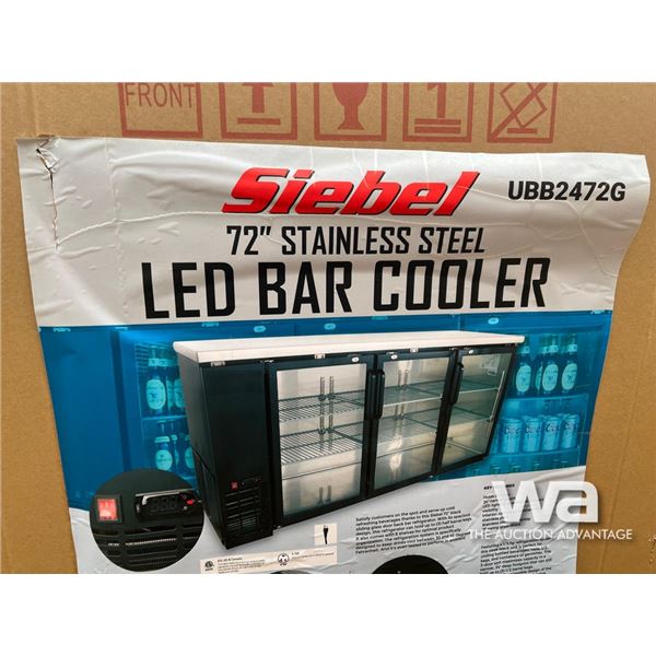 Siebel 72 IN. Stainless Steel Bar Cooler