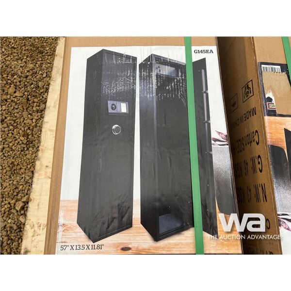 5 Rifle Gun & Ammo Safe Cabinet