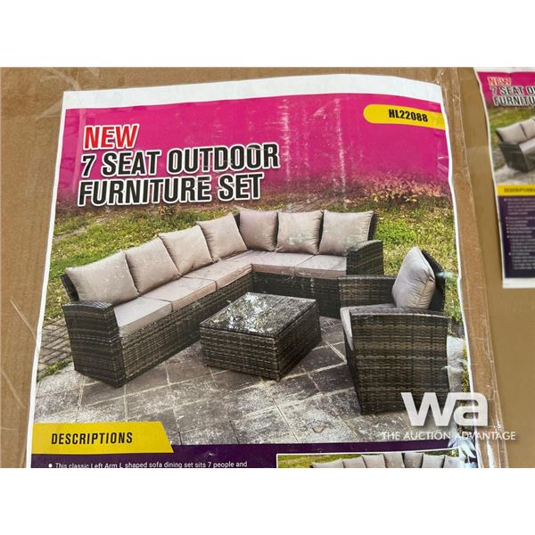 7 Seat Outdoor Furniture Set