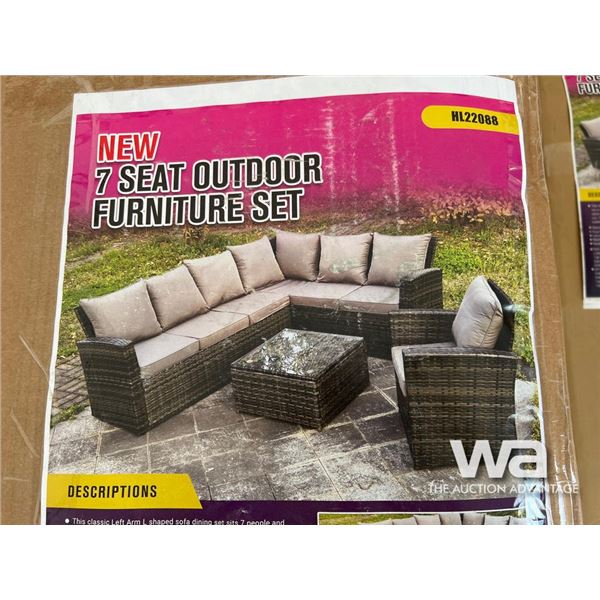 7 Seat Outdoor Furniture Set