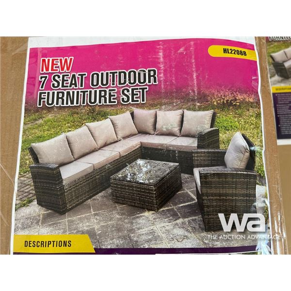 7 Seat Outdoor Furniture Set