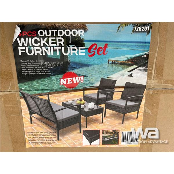 4 PCS Outdoor Furniture Set
