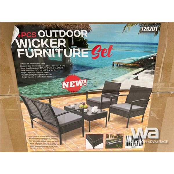 4 PCS Outdoor Furniture Set