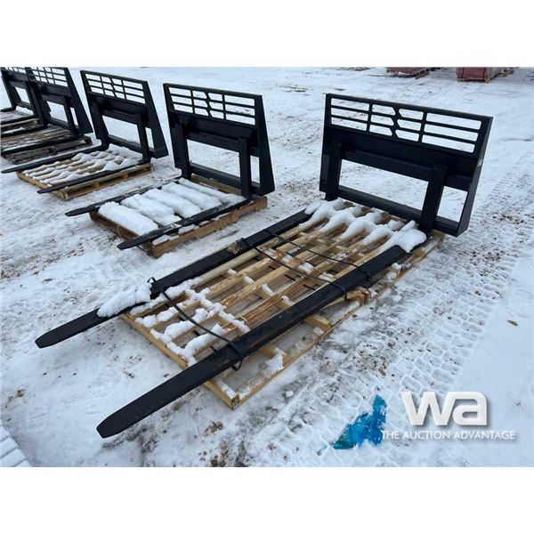 96 IN. Skid Steer Pallet Forks
