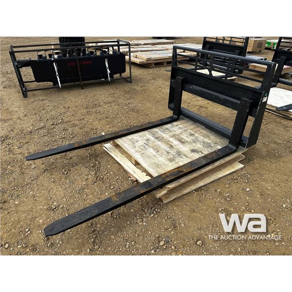 72 IN. Skid Steer Pallet Forks