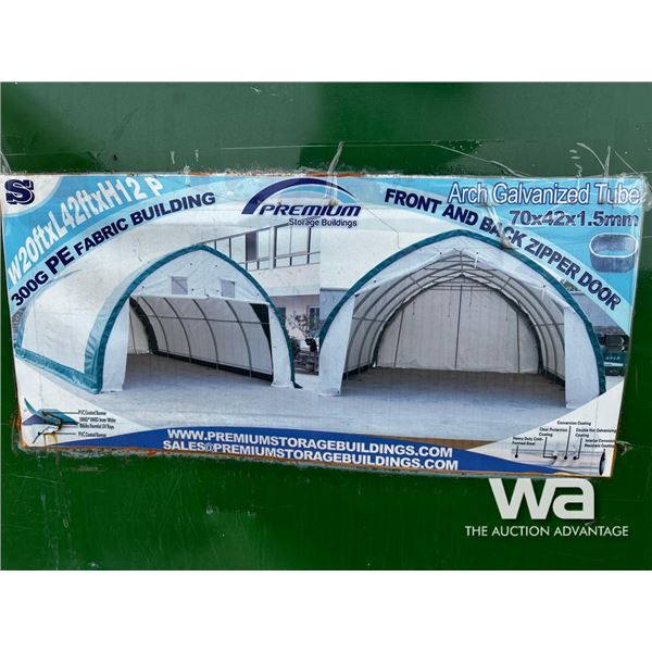 20X42X12 FT. Premium Storage Building