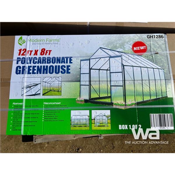 Modern Farms Polycarbonate Greenhouse