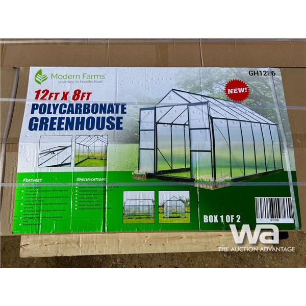 Modern Farms Polycarbonate Greenhouse