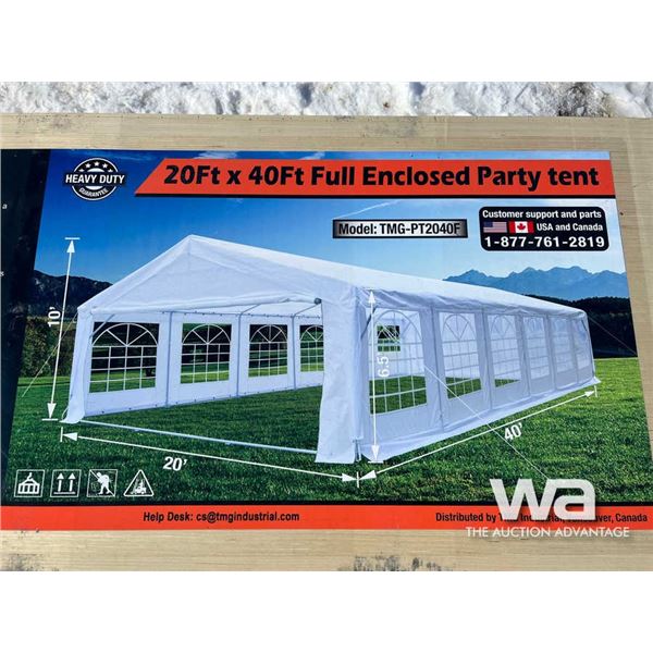 TMG 20X40 FT. Full Enclosed Party tent