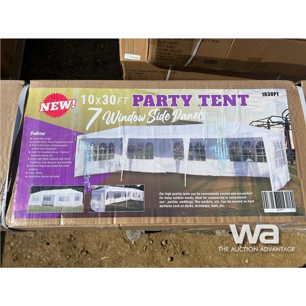 10X30 FT. Party Tent 7 Window Side Panels