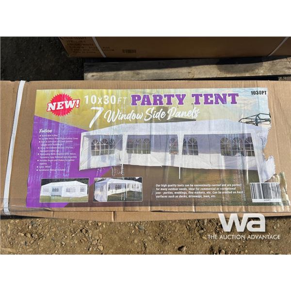 10X30 FT. Party Tent 7 Window Side Panels