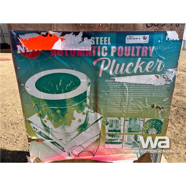 Stainless Steel Auto Poultry Plucker