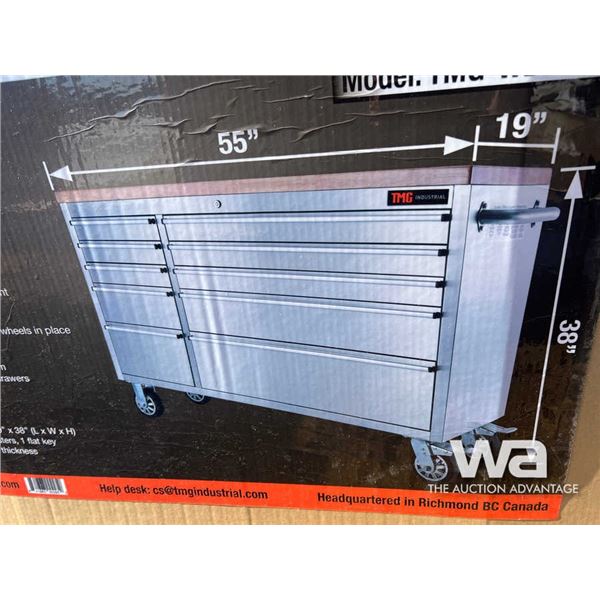 TMG 10-Drawer 55 IN. Tool Chest