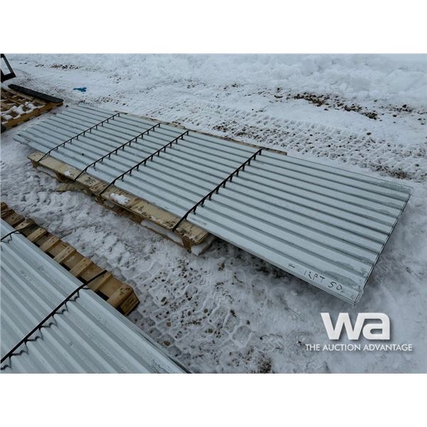 (50) 12 FT. Steel Roofing
