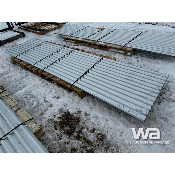 (50) 12 FT. Steel Roofing