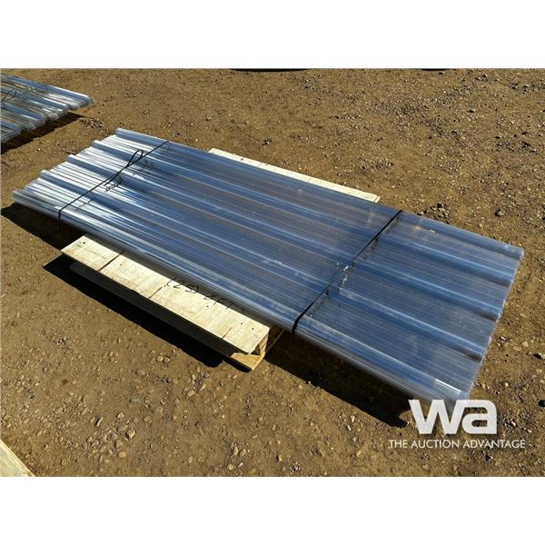 (25) 36 IN. X 8 FT. Plastic Roofing