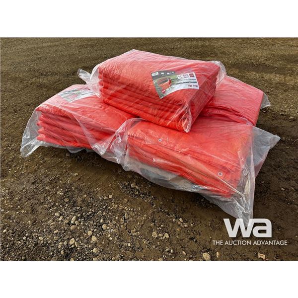 (5) 10X20 FT. Insulated Tarps