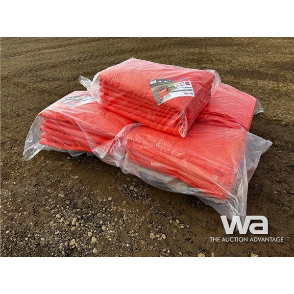(5) 10X20 FT. Insulated Tarps