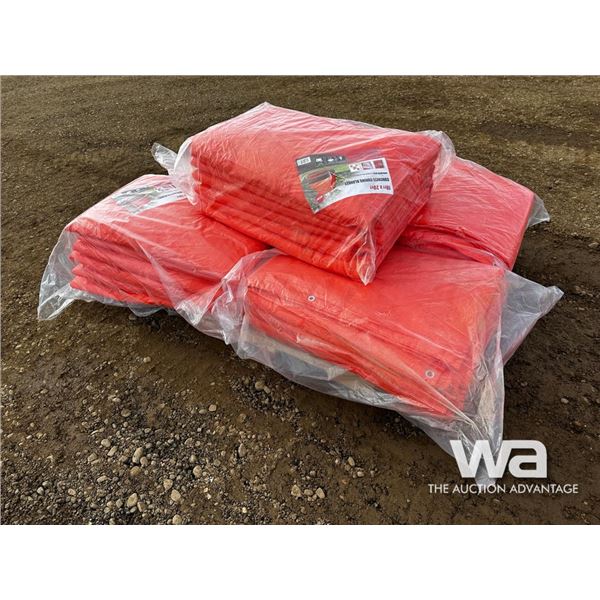 (5) 10X20 FT. Insulated Tarps