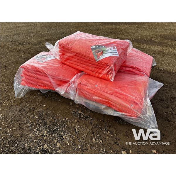 (5) 10X20 FT. Insulated Tarps