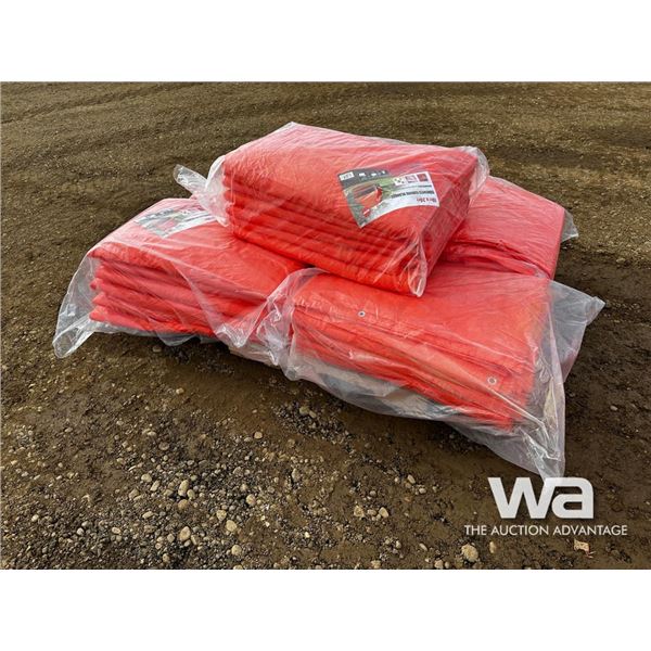 (5) 10X20 FT. Insulated Tarps