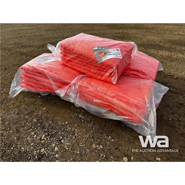 (5) 10X20 FT. Insulated Tarps