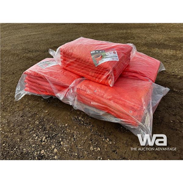 (5) 10X20 FT. Insulated Tarps